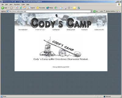 Gå til rockebandet Codys Camp
